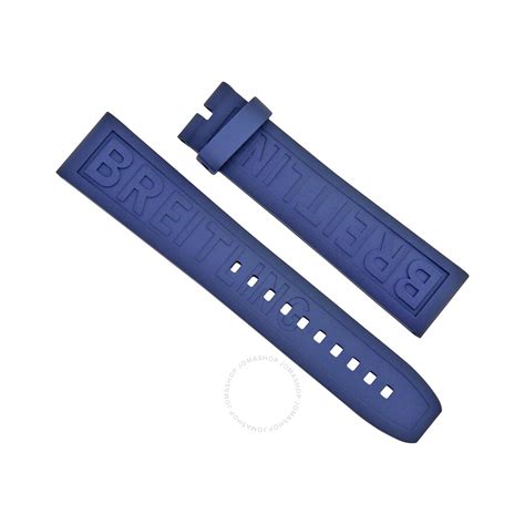 breitling rubber strap replica|breitling 20mm rubber strap blue.